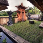 Courtyard and Pond