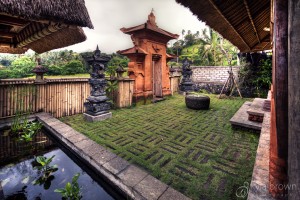 Courtyard and Pond