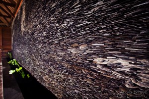 Slate wall Feature