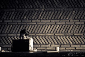 Brick walls of Restaurant