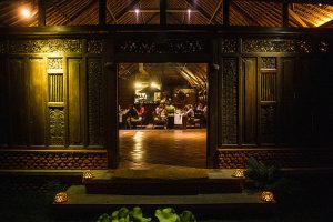 Bali Asli at night