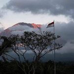 Mt Agung at peace!