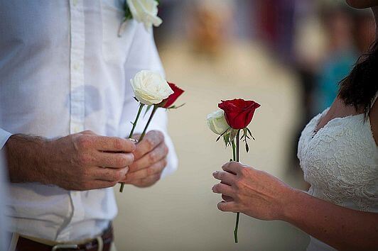 With this Flower Marriage Ceremony