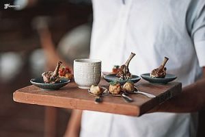 Food is served